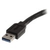 Cable Extensor Startech USB 3.0 SuperSpeed Activo de 10m - USB A Macho a Hembra - Negro