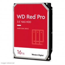 Disco duro Western Digital Red Pro NAS, WD161KFGX, 16TB, SATA, 7200rpm, 3.5", 512MB