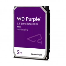 Disco duro Western Digital WD Purple, 2TB, SATA 6.0 Gb/s, 64MB Cache, 5400 rpm, 3.5" - WD23PURZ