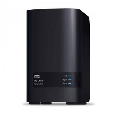 Unidad de almacenamiento en red Western Digital My Cloud EX2 Ultra, 4 TB, 2 bahias, LAN.