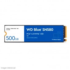 Unidad de estado solido Western Digital Blue SN580 NVMe, 500GB M.2, PCIe