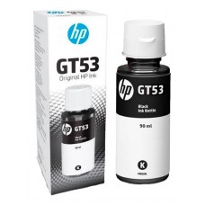 Botella de Tinta HP GT53 Negro, 4000 Pag, 90ml