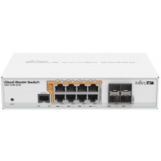 Switch 8 Puertos MikroTik CRS1128P4SIN, PoE, 4 port SFP