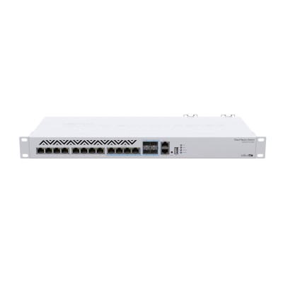 Switch Capa 3 Mikrotik CRS3124C8XGRM, 4 ranuras SFP+, 8 ports Ethernet 10G