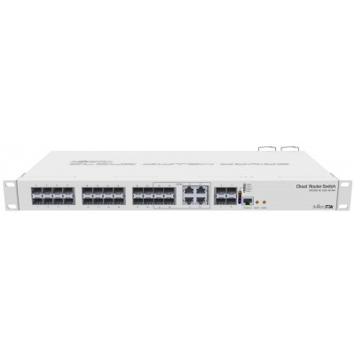 Switch 28 Puertos MikroTik CRS3284C20S4SRM, 20 ports SFP, 4 ports SFP+, 4 ports Ethernet y SFP
