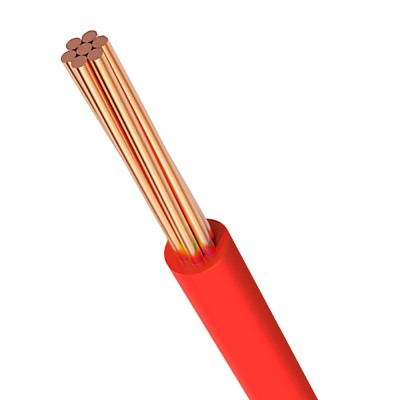 Cable Eléctrico Dixon VW-1 LSZH 450/750 V 6.0 mm2, Rojo