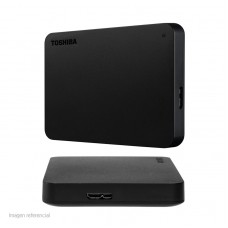 Disco duro externo Toshiba Canvio Basic, 2TB, USB 3.0, 2.5", Negro.