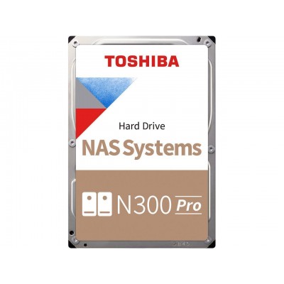 Disco duro Toshiba N300 Pro, 14TB NAS, SATA 6.0Gb/s, 7200rpm, 512MB Cache, 3.5".