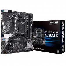 Motherboard ASUS PRIME A520M-K, AMD A520, AMD AM4, Micro ATX