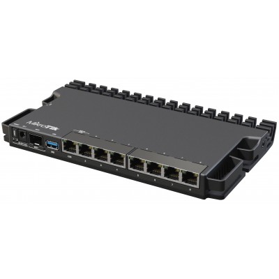 Router MikroTik RB5009UGSIN, USB 3.0, 1G y 2.5G Ethernet y 10G SFP+