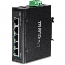 Switch industrial TrendNet TI-PG50, 5 puertos Gigabit PoE+