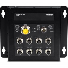 Switch industrial TrendNet TI-TPG80, 8 puertos M12 + 1 M23, 1 M12 5 pin