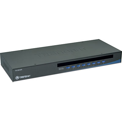 Trendnet tk-803r. Switch kvm 8 puertos usb (montable en rack