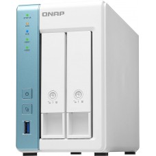 Servidor NAS QNAP TS-231P3-4G, 2 Bahías tipo torre, 4-core 1.7GHz, 4GB RAM
