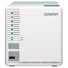 Servidor NAS QNAP TS-364-8G, 3 bahías tipo torre, 4-core 2.9GHz 8GB RAM