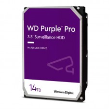 Disco duro Western Digital WD Purple Pro 14TB, SATA 6.0 Gb/s, 512MB Cache, 7200 rpm, 3.5".