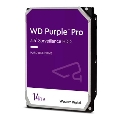 Disco duro Western Digital WD Purple Pro 14TB, SATA 6.0 Gb/s, 512MB Cache, 7200 rpm, 3.5".