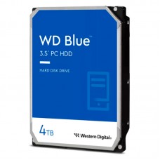 Disco Duro Interno Western Digital Blue 3.5", 4TB, SATA III, 6 Gbit/s, 5400RPM, 256MB Caché