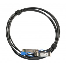 Cable MikroTik XSDA0001, conexion directa SFP 1G and SFP+ 10G y 25G SFP28