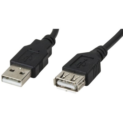 Cable Xtech XTC306, USB 2.0 macho A a hembra A (4,5m)