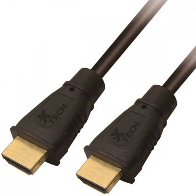 Cable Xtech XTC338 con conector HDMI macho a HDMI macho
