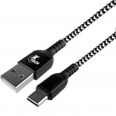 Cable trenzado Xtech XTC511 con conector Tipo C macho a USB 2.0 A macho