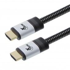Cable trenzado Xtech XTC626 de HDMI macho a HDMI macho de alta velocidad