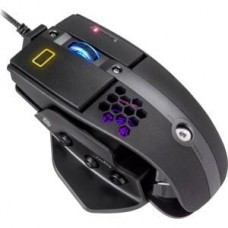 Mouse óptico láser Ttesports Level 10 M Advanced, 16000 dpi, Negro, RGB Led, USB.