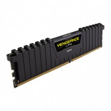 Memoria Corsair Vengeance LPX, 4GB, DDR4, 2400MHz, CL16, negro.