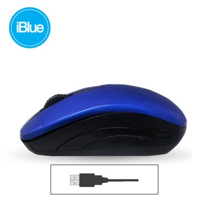 Mouse Iblue Optical Usb Blue