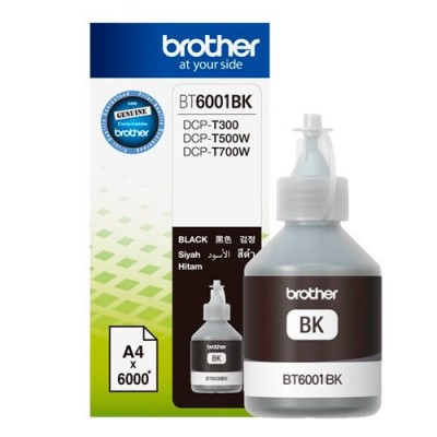Tinta Brother BT6001BK Black - Dcp-T300 / Dcp-T500w / Dcp-T700w