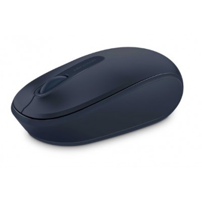 Mouse óptico inalámbrico Microsoft Mobile 1850, 1000dpi, Receptor USB, 2.4GHz, azul