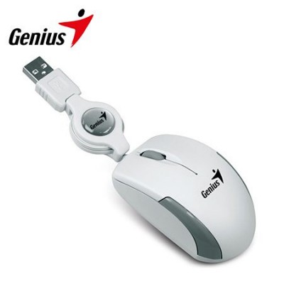 Mouse Genius Micro Traveler V2 Usb White