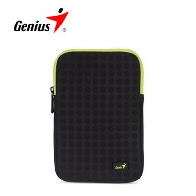  Funda Genius P/Tablet Pc/Ipad Mini Gs-721 7""-7.9"" Sleeve Black/Green