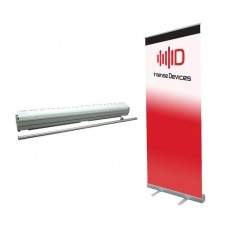 Roll up stand Intense Devices para Banner de publicidad