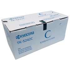 Toner Kyocera TK-5242C, Cyan, 3000 paginas, para EcoSys M5526cdw