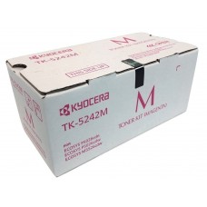 Toner Kyocera TK-5242M, Magenta, 3000 paginas, para EcoSys M5526cdw.