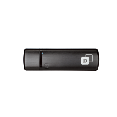 Adaptador USB Wireless D-Link DWA-182, 2.4GHz / 5 GHz, 802.11ac/g/n.