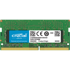 Memoria Crucial CT4G4SFS824A, 4GB, DDR4, 2400 MHz, SO-DIMM, CL17