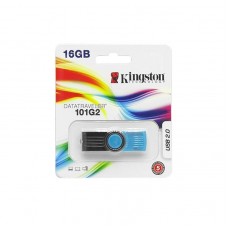Memoria USB Flash Kingston DataTraveler 101G2, 16GB, USB 2.0, Azul.