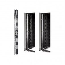 Organizador vertical de cables APC AR7585, 2 piezas, para gabinetes NetShelter SX, 45U.