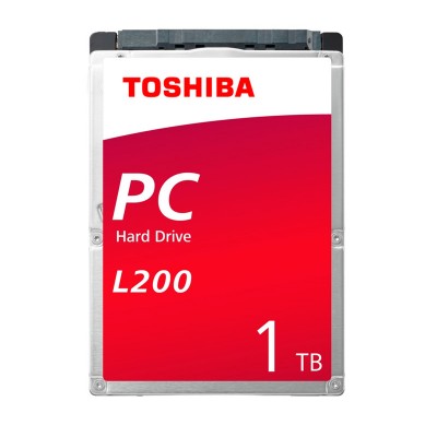 Disco duro Toshiba L200, 1TB SATA 6.0Gb/s, 5400RPM, 2.5", 7mm.