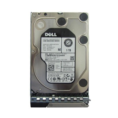 Disco duro Dell 400-ATJJ, 1TB, SATA 6.0 Gb/s, 7200 RPM, 3.5", Hot-Swap, 512n.