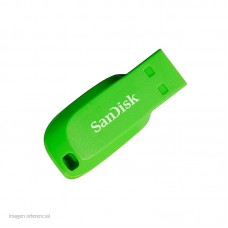 Memoria Flash USB SanDisk Cruzer Blade, 16GB, Green