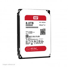 Disco duro Western Digital Red, 8TB, SATA 6.0 Gb/s, 256 MB Cache, 5400 RPM, 3.5".