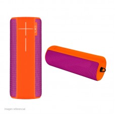 Parlante inalámbrico portátil Logitech UE Boom 2, Bluetooth, Naranja Con purpura