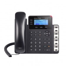 Teléfono IP GRANDSTREAM GXP1630, 3 lineas, LCD 132 X 64, RJ-45 GbE, PoE, Audio HD.