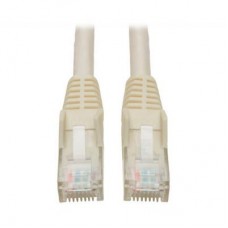 Cable Patch Moldeado Tripp-Lite Snagless Cat6 Gigabit (RJ45 M/M) - Blanco, de 2.13 mts.