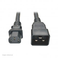 Cable de poder Tripp-Lite P032-003, C20 a C13, 15A, 100V ~ 250V, 14 AWG, 91 cm, Negro.