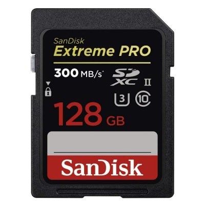 Memoria Sd Sandisk 128Gb Extreme Pro Uhs-Ii, U3, Clase 10